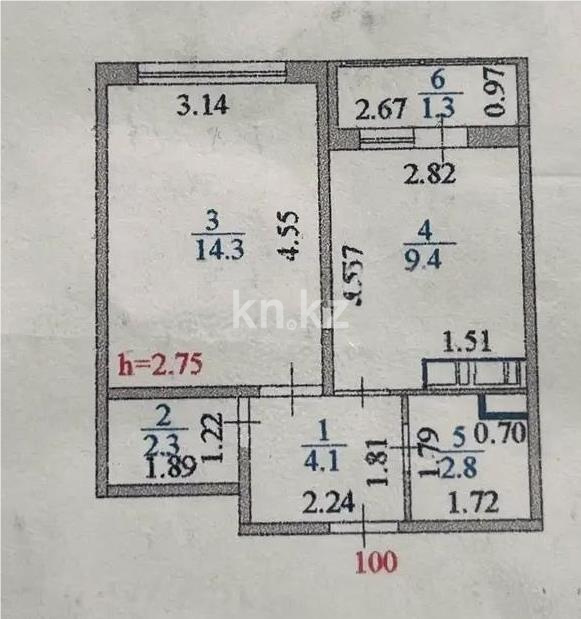 Продажа 1-комнатной квартиры, 36 м² - Продажа однокомнатных квартир от собственников в Астане - страница 34 фото 5 из 5