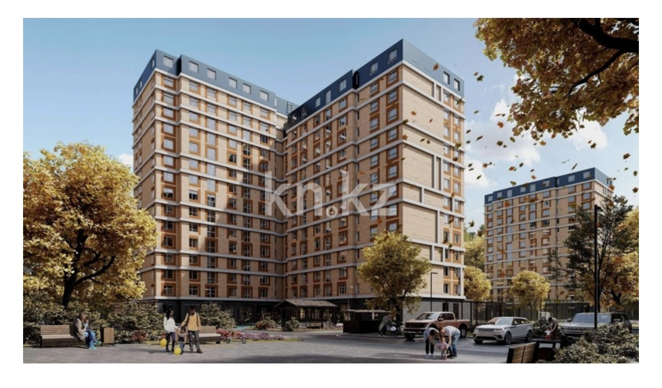 Продажа 2-комнатной квартиры, 51 м², ул. Жандосова, дом  94 а в Алматы