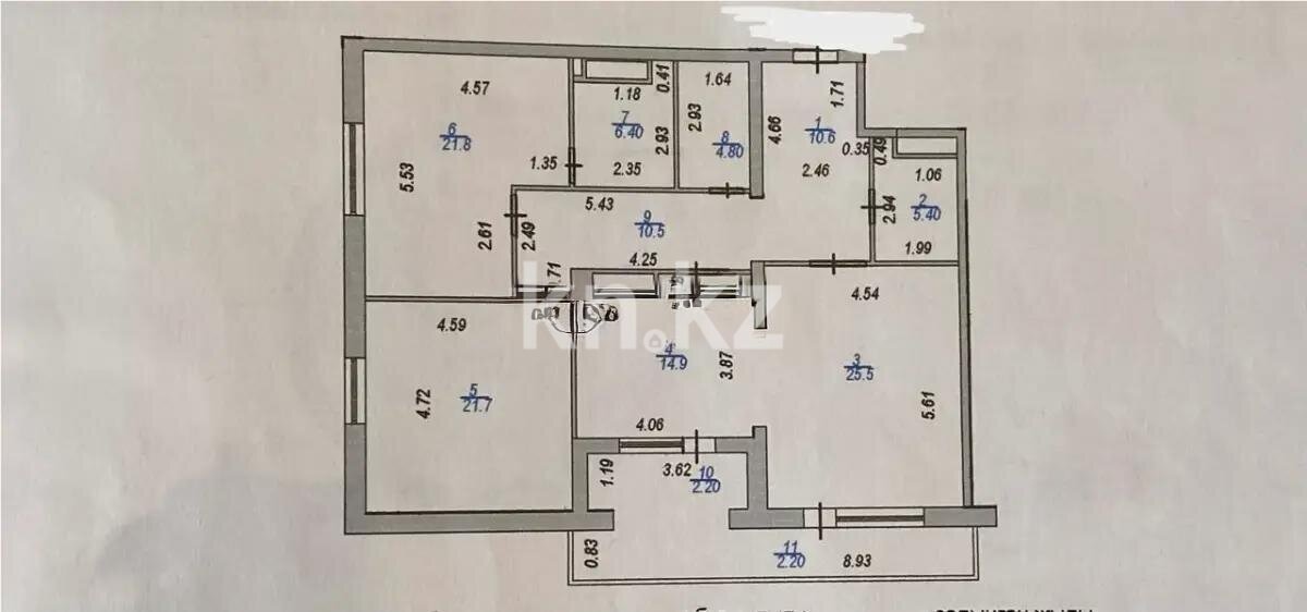 Продажа 3-комнатной квартиры, 126 м² в Астане - фото 8