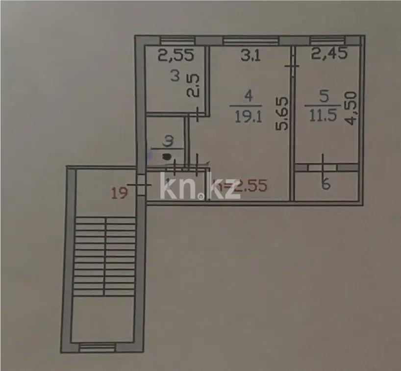 Продажа 2-комнатной квартиры, 44 м² - Продажа квартир в Шахтинске фото 5 из 5