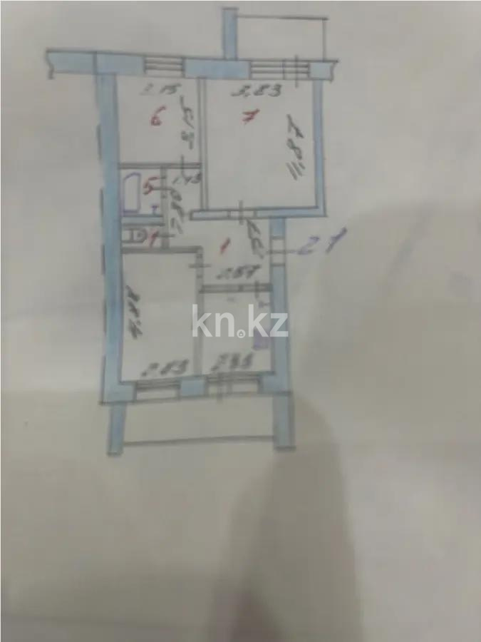 Продажа 2-комнатной квартиры, 65 м² - Продажа недвижимости в Темиртау - страница 3 фото 1 из 1