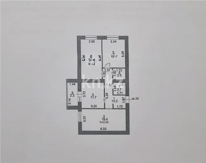 Продажа 3-комнатной квартиры, 79 м² - Продажа квартир в Астане - страница 2 фото 3 из 3