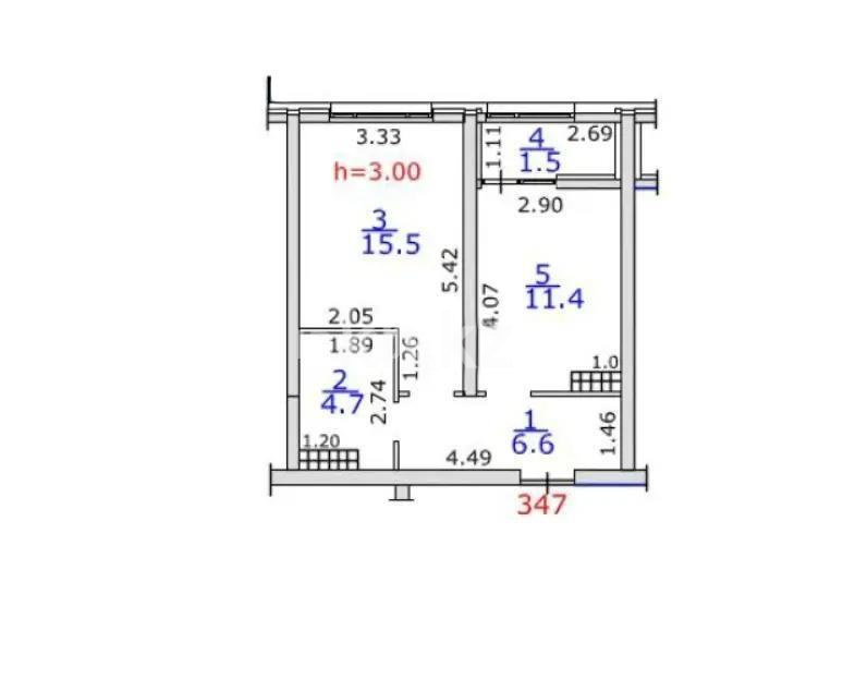 Продажа 1-комнатной квартиры, 40 м², пр. Райымбека, дом  162а - Продажа  однокомнатных квартир в новостройках Алматы без посредников с фото фото 2 из 2
