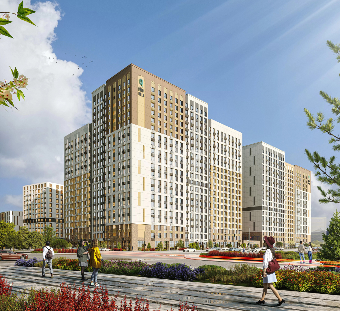 Продажа 1-комнатной квартиры, 38.42 м², ул. Бухар жырау, дом  12/2 в Астане - фото 3