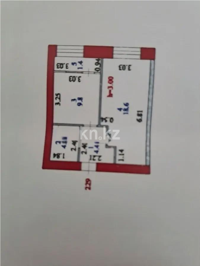 Продажа 1-комнатной квартиры, 38.5 м² - Продажа квартир в Казахстане - страница 7 фото 1 из 1