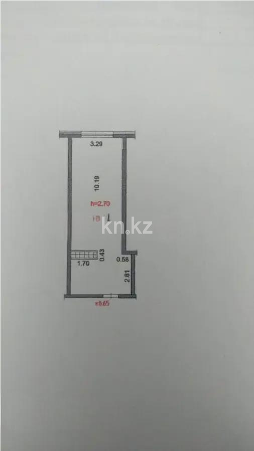 Продажа 1-комнатной квартиры, 34.3 м², мкр-н Кайрат, дом  303 - Продажа квартир в Алматы фото 1 из 1