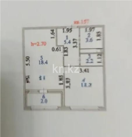 Продажа 1-комнатной квартиры, 43.8 м² - Продажа квартир в Астане - страница 14 фото 3 из 3