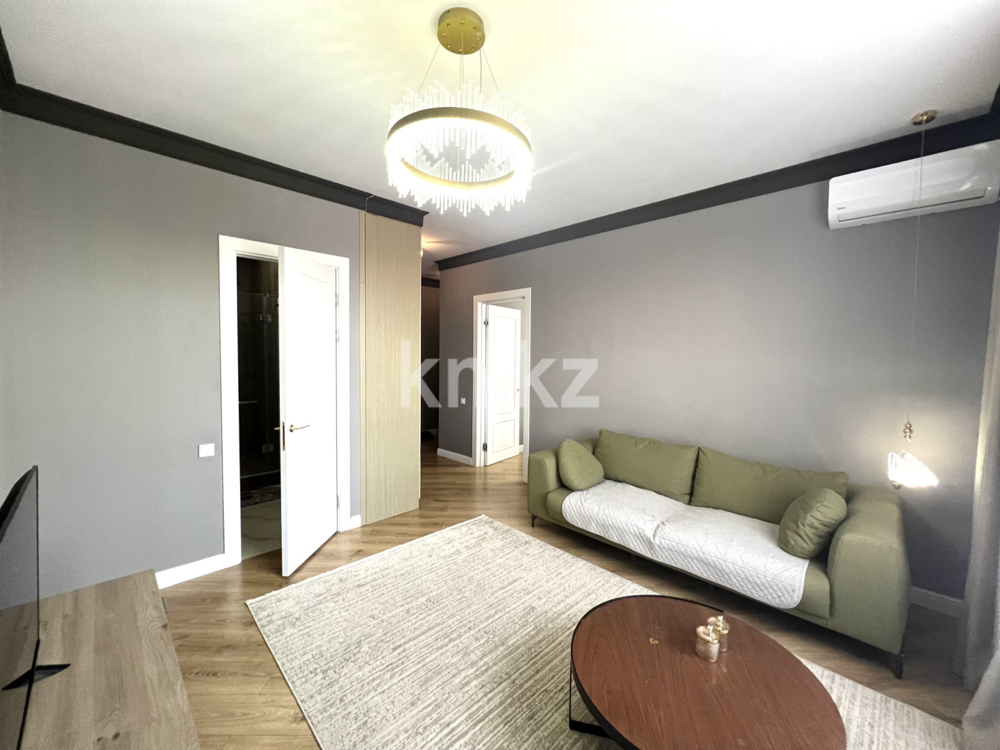 Аренда 2-комнатной квартиры, 45 м², пр. Туран, дом  45/1 - ул. Керей, Жанибек хандар - Аренда квартир помесячно в Казахстане фото 2 из 9