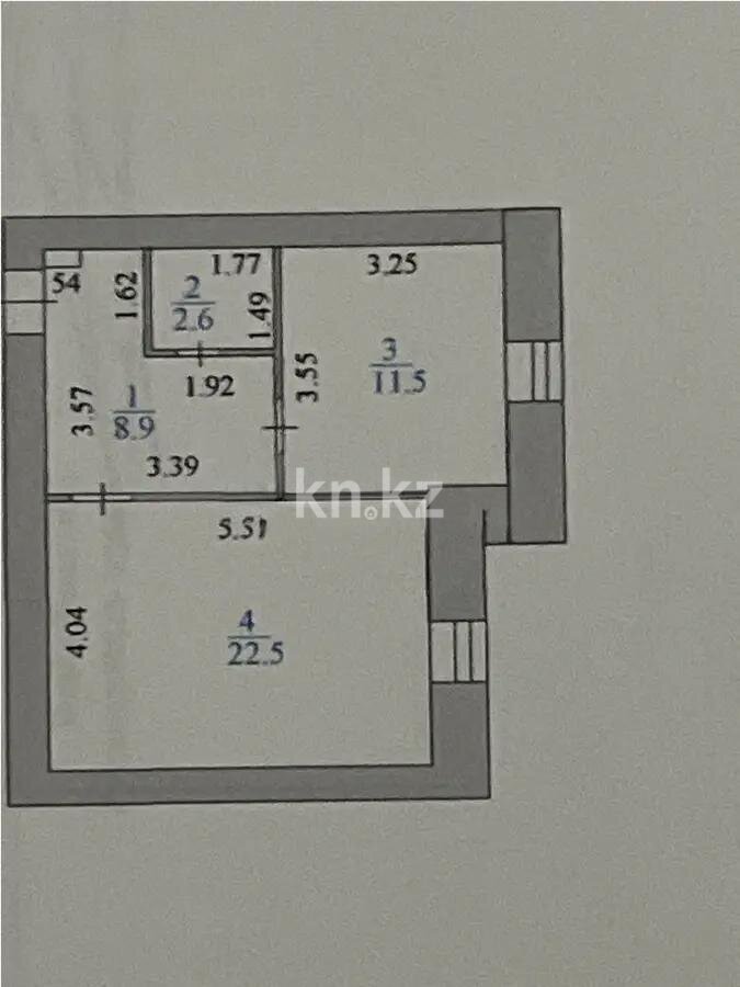 Продажа 1-комнатной квартиры, 46 м² в Астане - фото 5