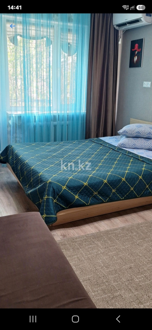 Аренда 1-комнатной квартиры посуточно, 40 м² - Аренда квартир посуточно в Казахстане фото 1 из 9
