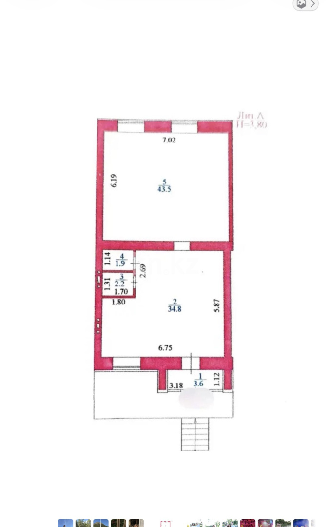 Продажа помещения, 86 м² в Астане