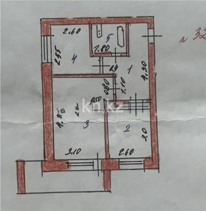 Продажа 2-комнатной квартиры, 39.9 м² в Астане - фото 6
