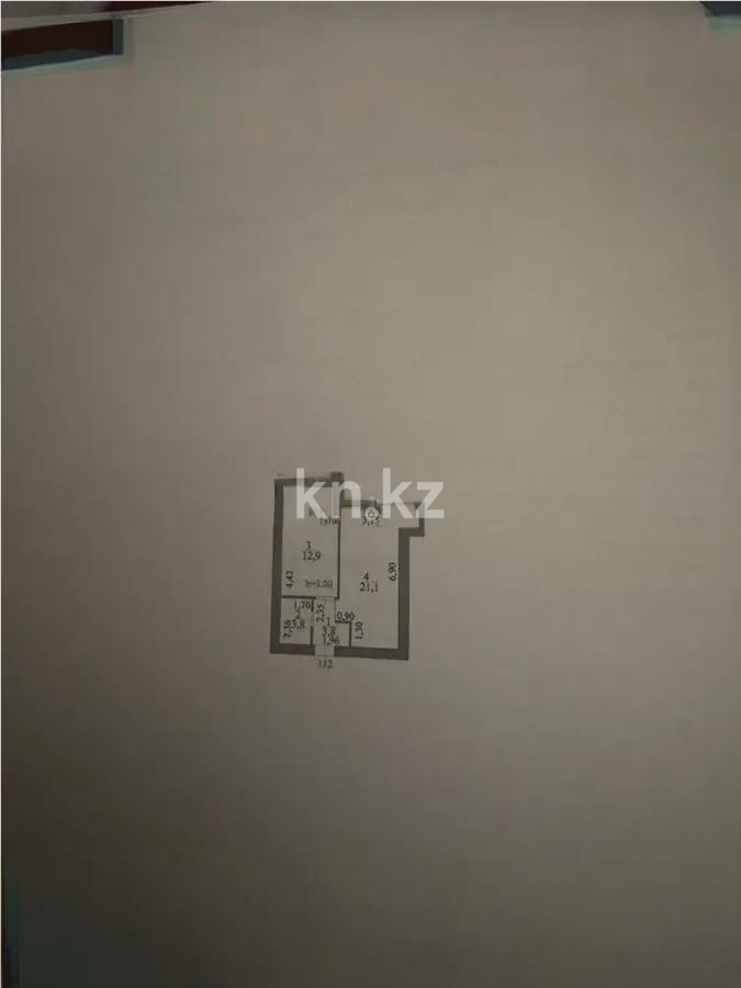 Продажа 1-комнатной квартиры, 43 м² в Астане