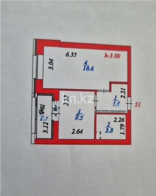 Продажа 1-комнатной квартиры, 38 м² в Астане - фото 5