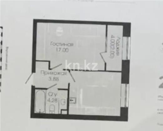 Продажа 1-комнатной квартиры, 40 м², ул. Керей, Жанибек хандар, дом  44/6 - Продажа квартир в новостройках Астаны без посредников фото 1 из 1