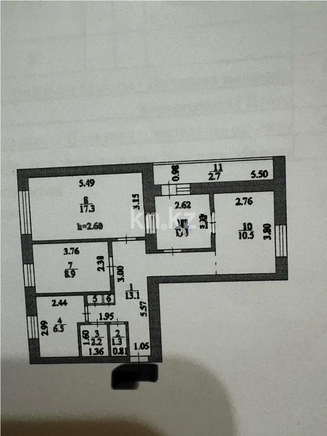 Продажа 4-комнатной квартиры, 71 м² - Продажа четырехкомнатных квартир в р-не Сарыарка Астаны фото 1 из 1