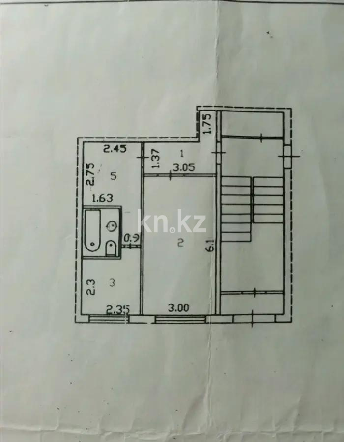 Продажа 1-комнатной квартиры, 41 м², ул. Ержанова, дом  42 - Продажа квартир в Казахстане фото 4 из 4