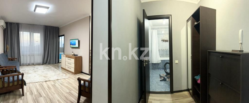 Аренда 2-комнатной квартиры посуточно, 55 м², ул. Брусиловского, дом  159 - ул. Кулымбетова - Аренда  двухкомнатных квартир посуточно в Алматы без посредников фото 1 из 9