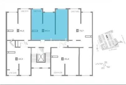 Продажа 2-комнатной квартиры, 73.7 м² - Продажа квартир в Алматы - страница 22 фото 1 из 1