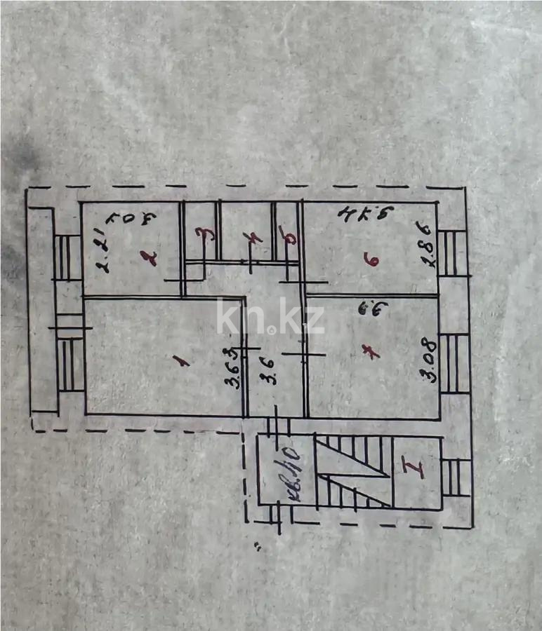 Продажа 3-комнатной квартиры, 61 м² - Продажа трехкомнатных квартир в кирпичном доме в Караганде - страница 5 фото 1 из 1
