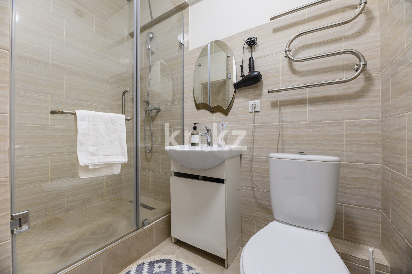 Аренда 1-комнатной квартиры посуточно, 45 м² - Аренда однокомнатных квартир посуточно в Алматы фото 14 из 16