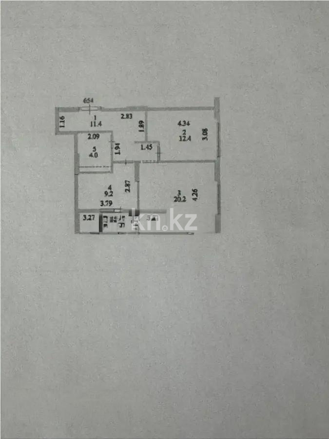 Продажа 2-комнатной квартиры, 59.1 м² - Продажа двухкомнатных квартир от собственников в Астане - страница 129 фото 3 из 3