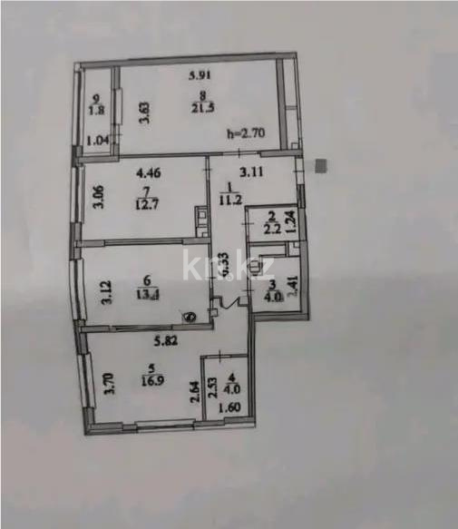 Продажа 3-комнатной квартиры, 88 м² в Астане - фото 4