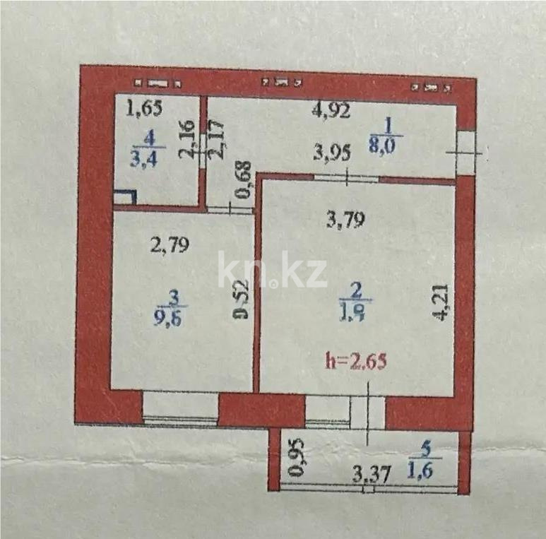 Продажа 1-комнатной квартиры, 38.8 м² - Продажа квартир в новостройках Астаны с фото - страница 16 фото 4 из 4
