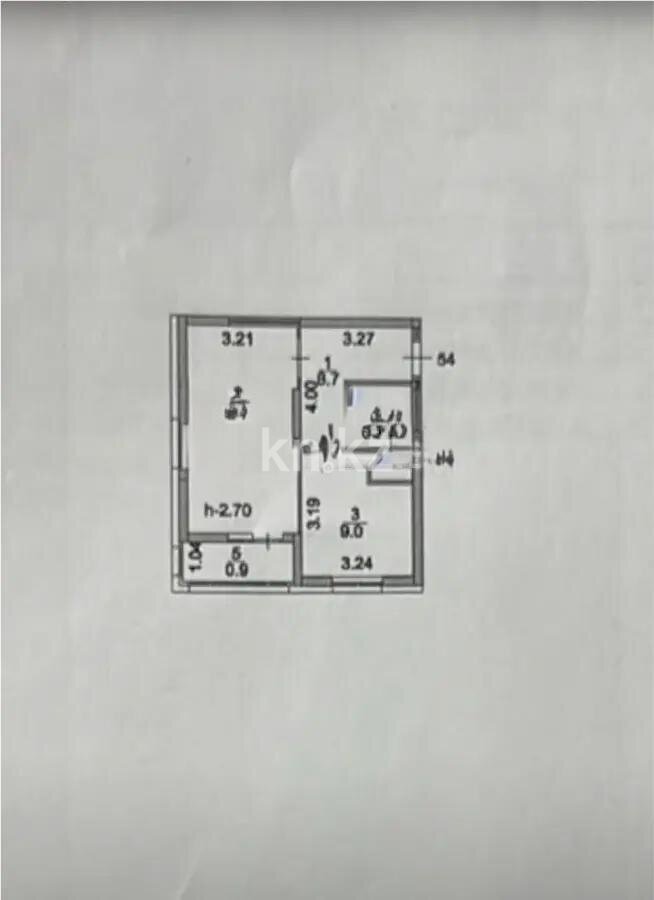 Продажа 1-комнатной квартиры, 41.9 м² в Астане