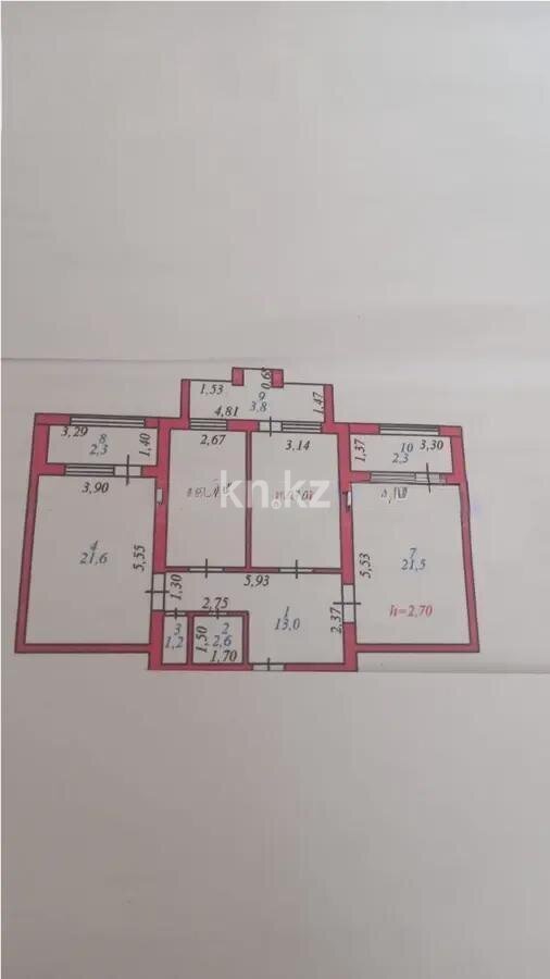 Продажа 3-комнатной квартиры, 96 м² в Астане - фото 10