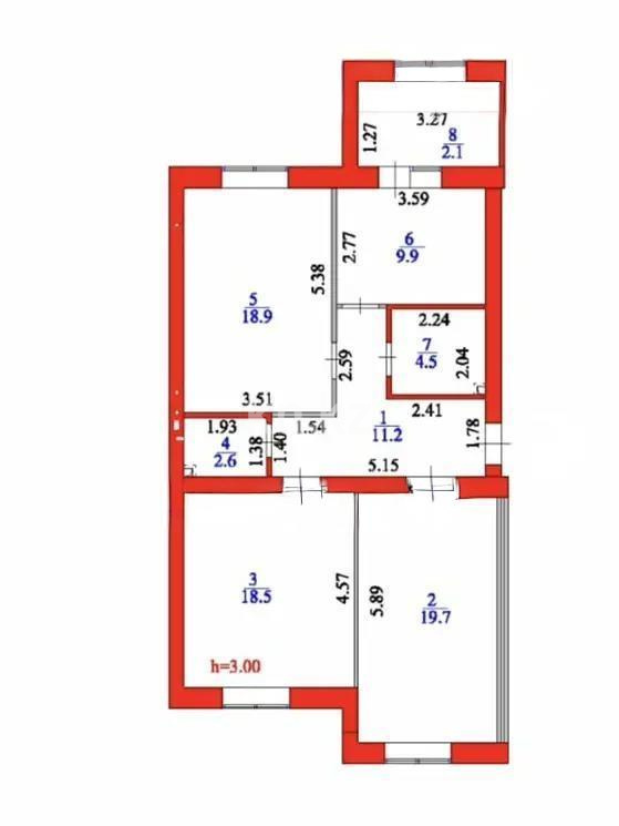 Продажа 3-комнатной квартиры, 67 м² - Продажа квартир в Балхаше фото 4 из 4