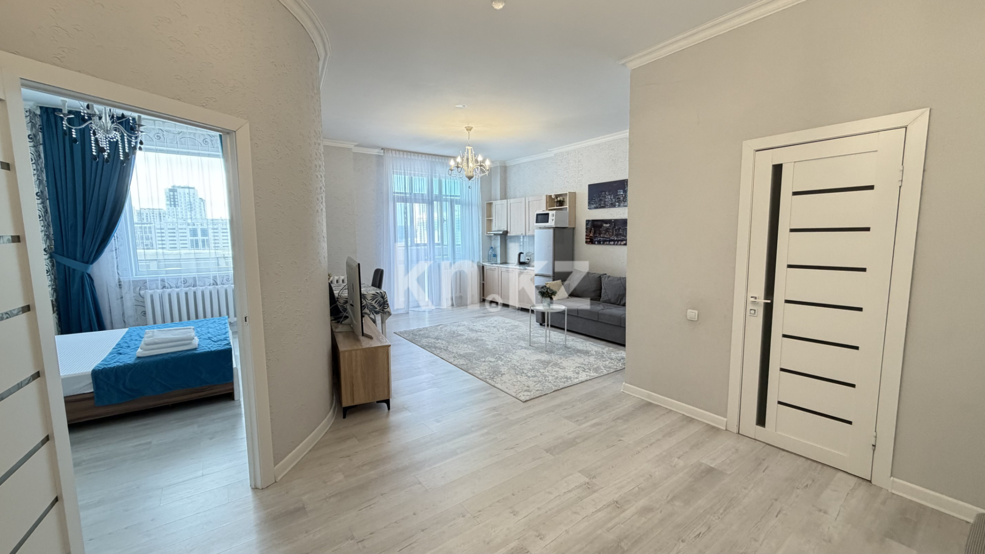 Аренда 2-комнатной квартиры посуточно, 54 м² - Аренда двухкомнатных квартир посуточно в Астане - страница 2 фото 8 из 22