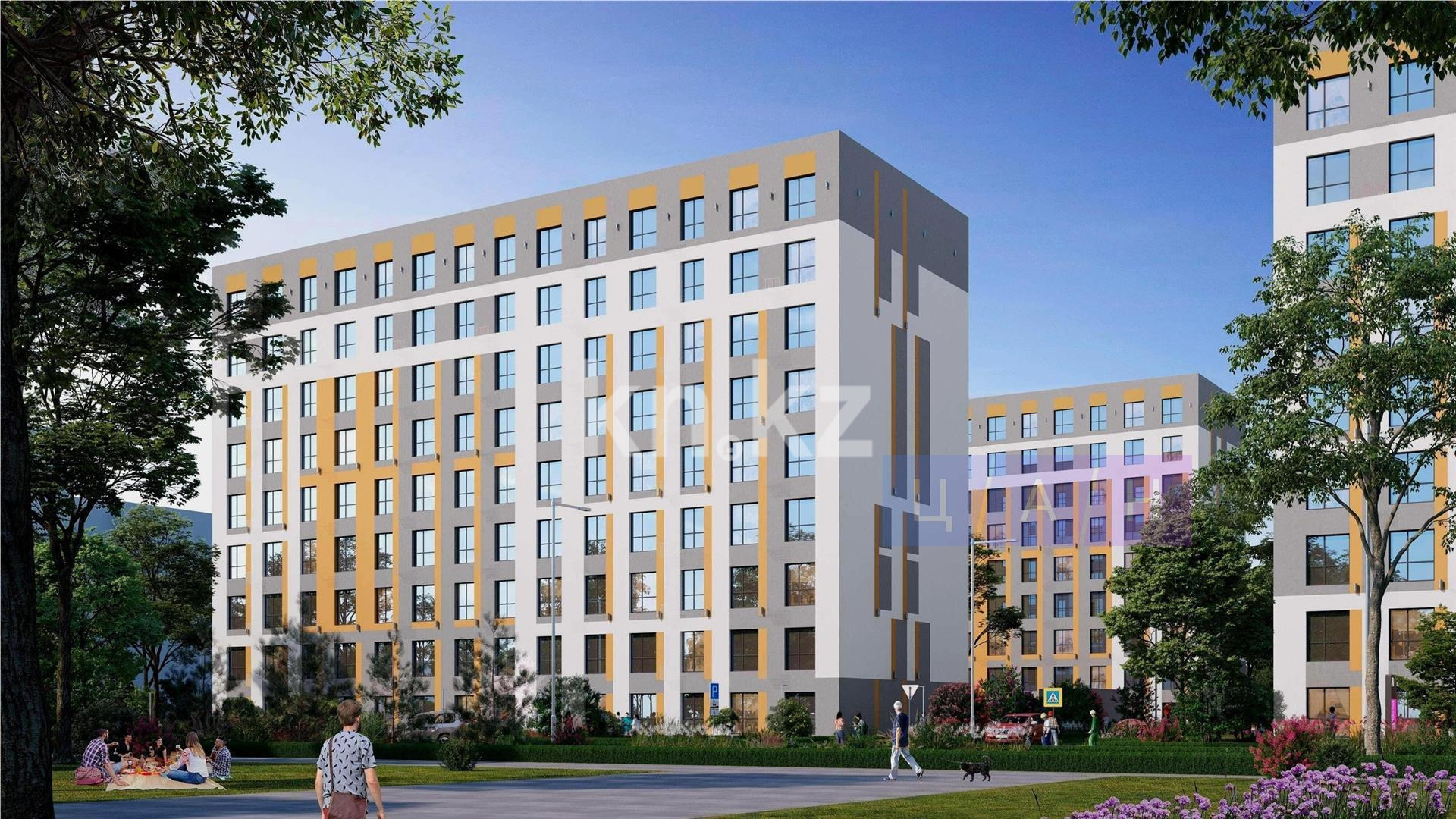 Продажа 2-комнатной квартиры, 37.44 м² - Продажа  двухкомнатных квартир в новостройках Астаны с фото - страница 14 фото 1 из 4