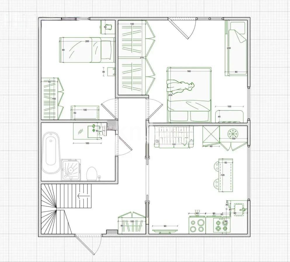 Продажа 3-комнатной квартиры, 80.6 м², мкр-н Нурлытау, дом  932 - Продажа  трехкомнатных квартир в новостройках Алматы без посредников фото 5 из 5