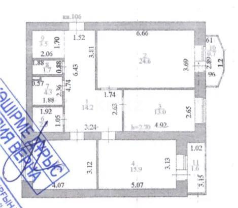 Продажа 3-комнатной квартиры, 94 м², ул. Е-251, дом  4/1 в Астане - фото 8