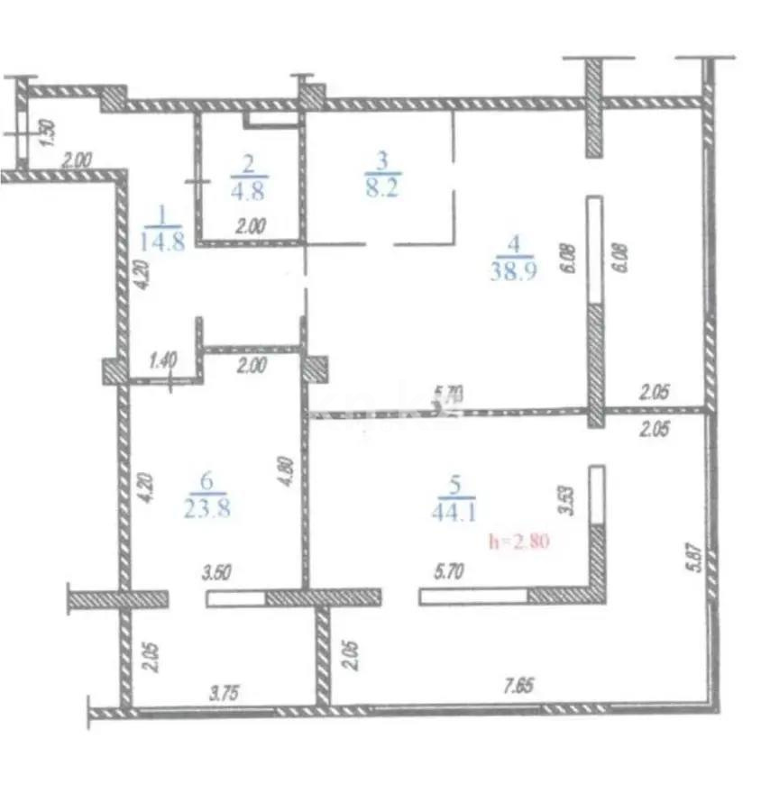 Продажа 3-комнатной квартиры, 135 м² - Продажа квартир в Казахстане - страница 35 фото 2 из 2