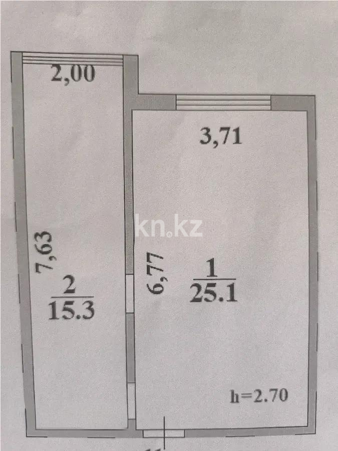 Продажа 2-комнатной квартиры, 40.4 м² - Продажа квартир от собственников в Алматы - страница 4 фото 4 из 4