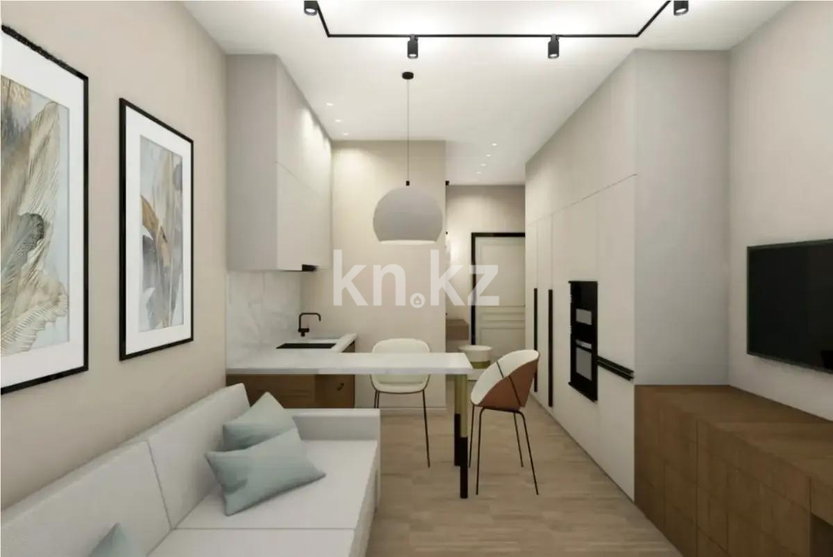 Продажа 1-комнатной квартиры, 26.6 м², ул. Сыбызгы, дом  100 стр - Продажа квартир в Казахстане фото 1 из 2