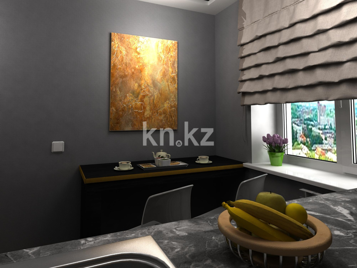 Аренда 1-комнатной квартиры посуточно, 36 м², ул. Гоголя, дом  53 - Аренда  однокомнатных квартир посуточно в Караганде с фото фото 5 из 5