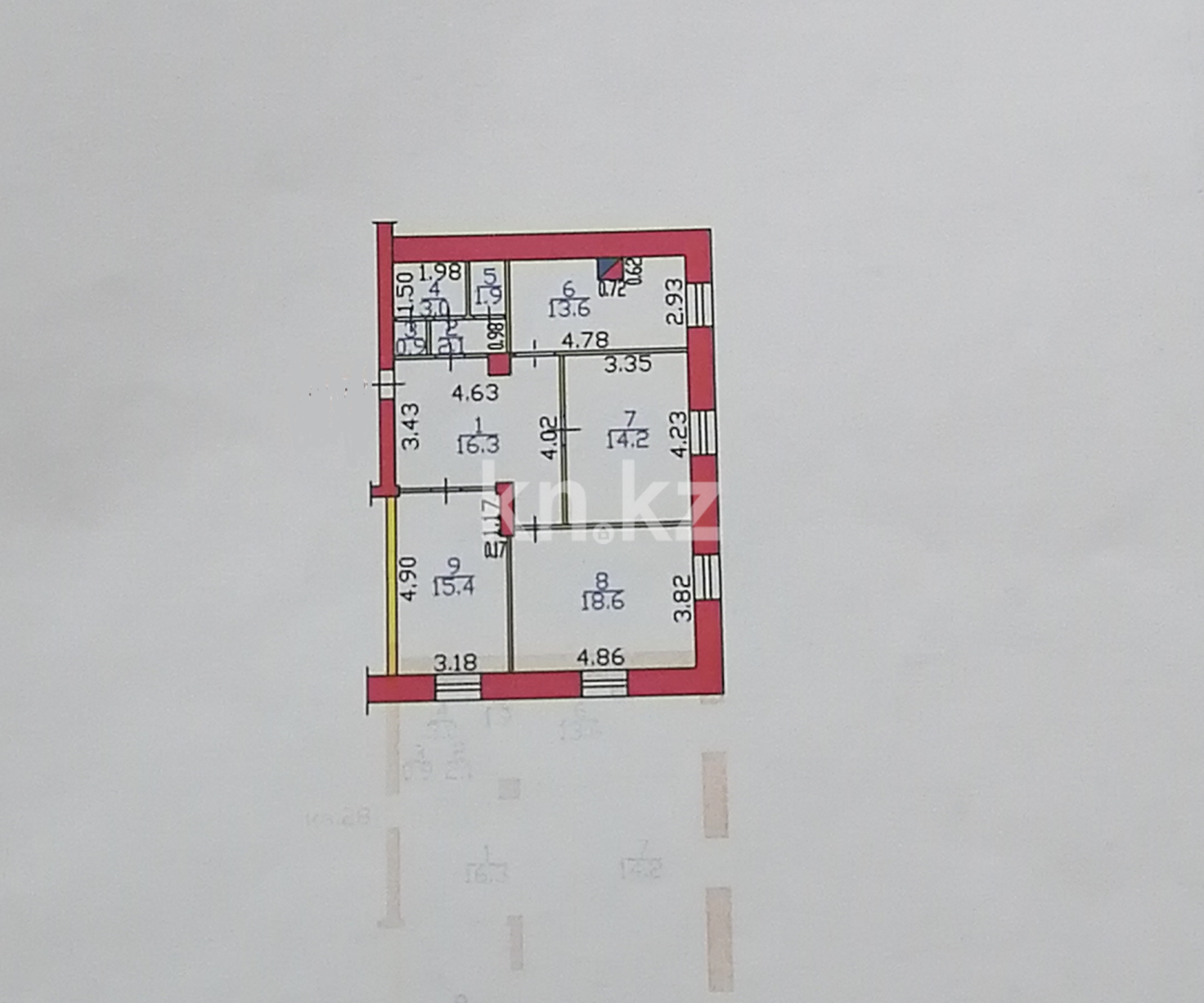 Продажа 3-комнатной квартиры, 86 м² - Продажа жилой и коммерческой недвижимости в Усть-Каменогорске фото 4 из 26