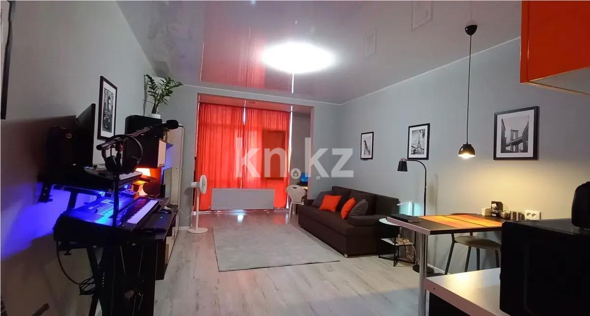 Продажа 1-комнатной квартиры, 34 м², мкр-н Шугыла, дом  340/5а стр - Продажа квартир в Алматы фото 1 из 4