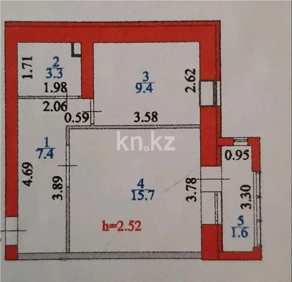 Продажа 2-комнатной квартиры, 36 м² - Продажа квартир от собственников в Астане - страница 7 фото 1 из 1