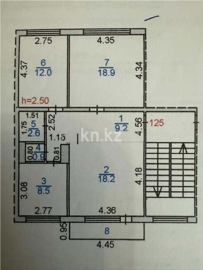Продажа 3-комнатной квартиры, 72 м², мкр-н Степной-1, дом  1 в Караганде