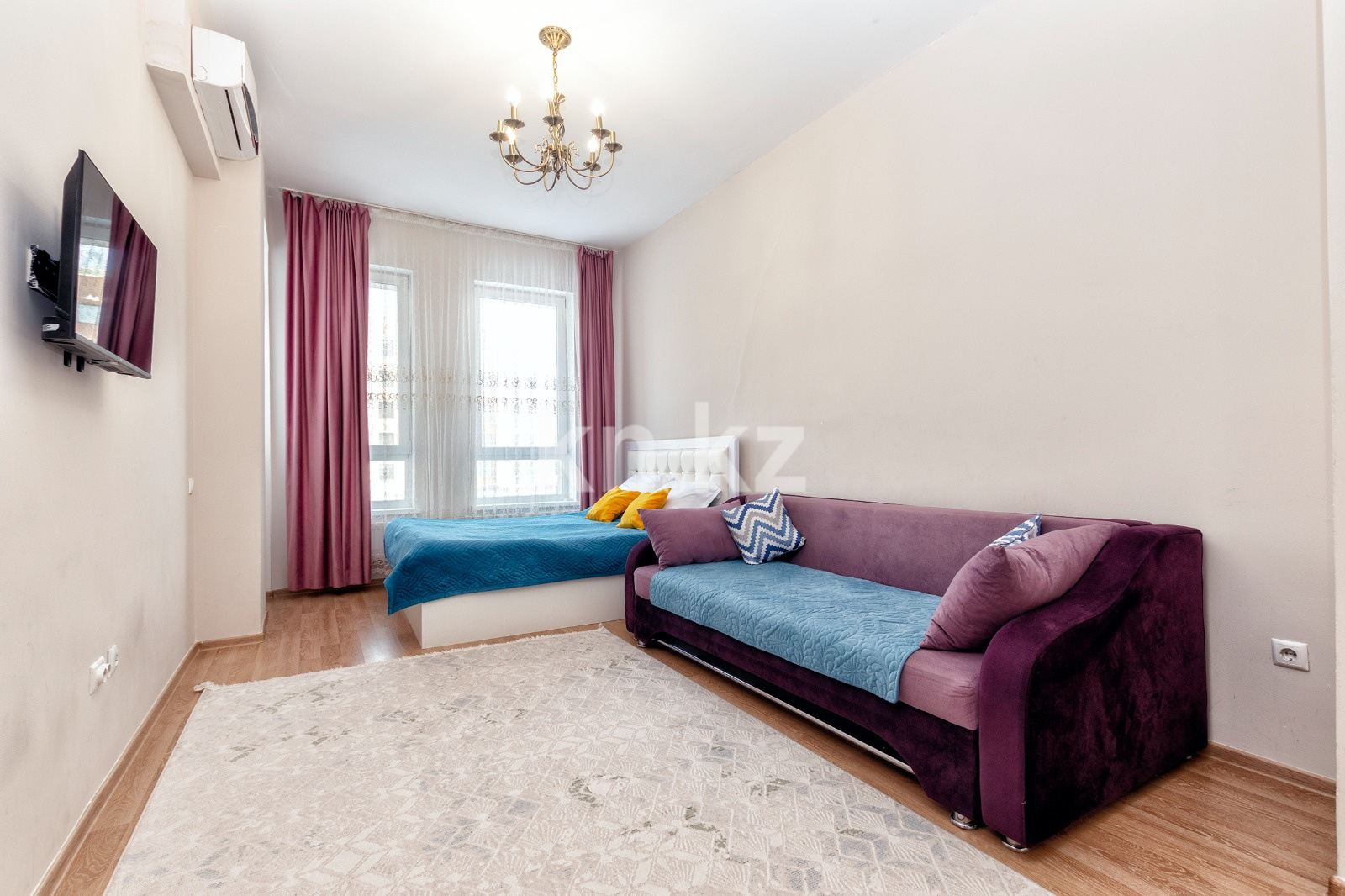 Аренда 3-комнатной квартиры посуточно, 95 м², пр. Кабанбай батыра, дом  60а/17 - ул. Гейдара Алиева - Аренда квартир посуточно в Астане без посредников фото 6 из 16