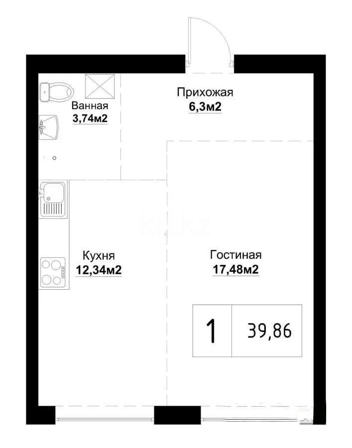 Продажа 10-комнатной квартиры, 40 м² в Астане