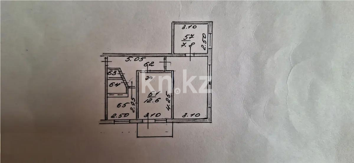 Продажа 3-комнатной квартиры, 56 м² - Продажа трехкомнатных квартир от собственников в Алматы фото 5 из 5