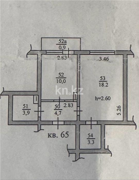 Продажа 1-комнатной квартиры, 41 м² - Недвижимость в Казахстане - страница 7 фото 4 из 4