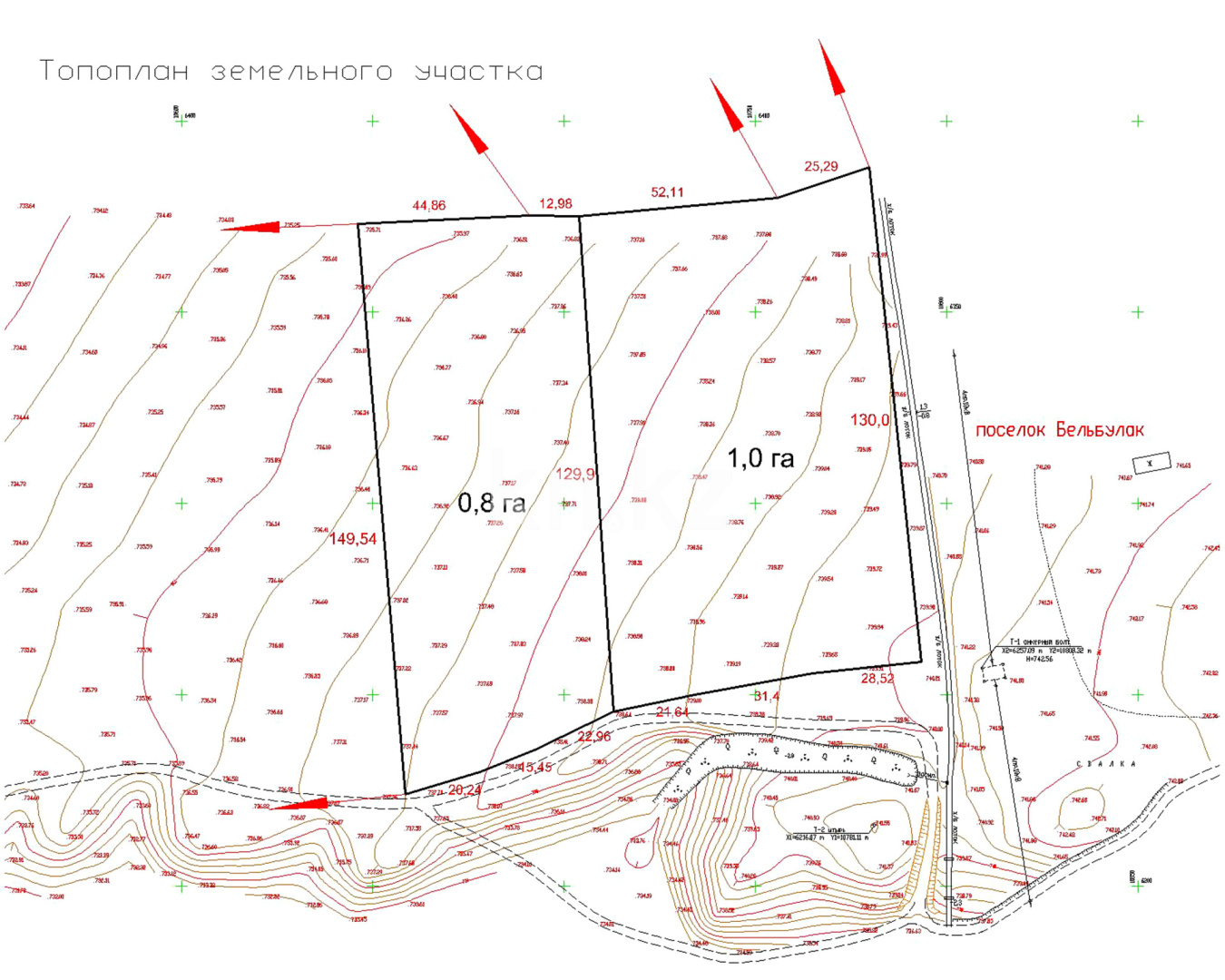Продажа участка, 1.8 га - Продажа земельных участков в Актау фото 1 из 4