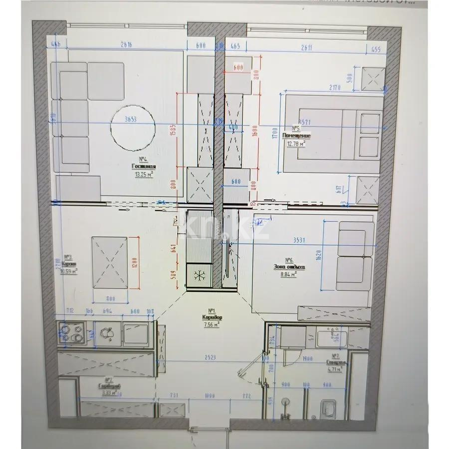 Продажа 3-комнатной квартиры, 65 м² в Алматы - фото 5