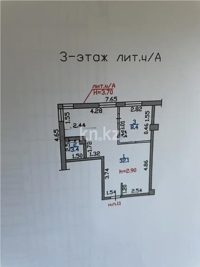 Продажа 2-комнатной квартиры, 45 м² в Алматы - фото 4